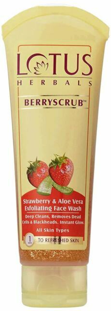 lotus fruit face wash