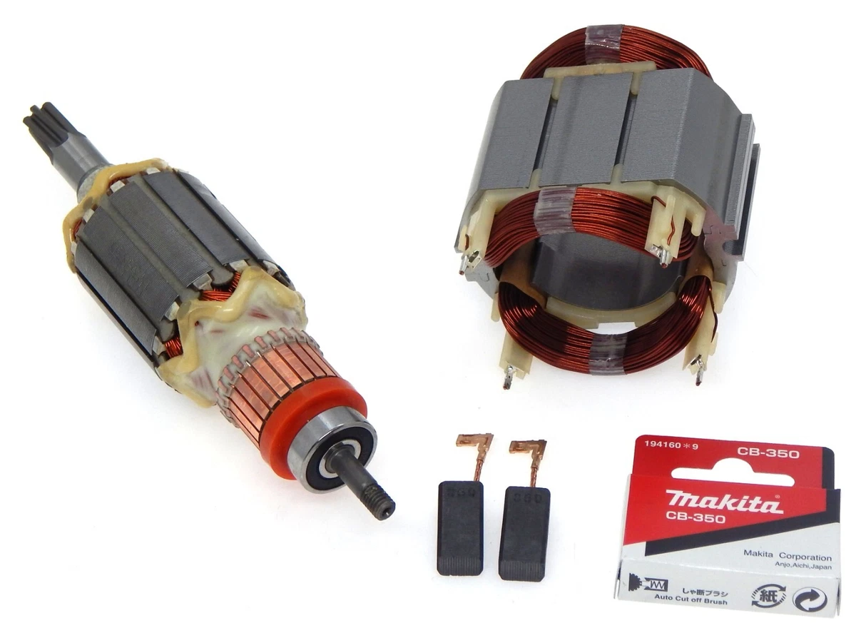 Makita Anker 513633-7 Stator 625758-6 Kohlen 194160-9 für 