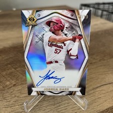 2022 Bowman Chrome Invicta JOSHUA BAEZ Refractor Auto /99 #BIA-JB Cardinals