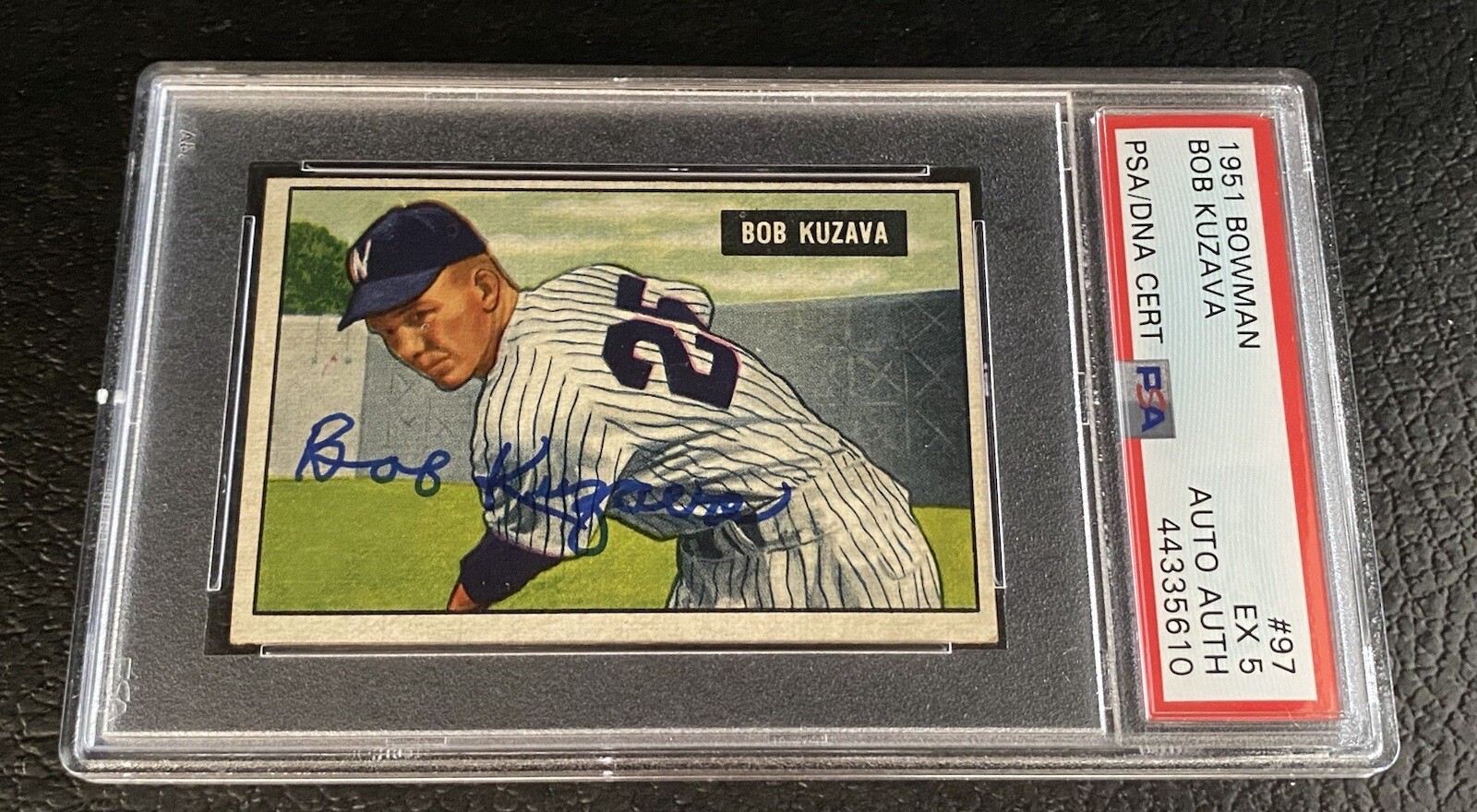 Bob Kuzava #97 Baseball Cards 1951 Bowman trading card — raw and PSA graded price guide