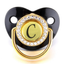 thumbnail 3 - Dummy Pacifier Name Initial Letters Newborn Baby Kids Silicone Orthodontic Gift