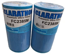 2 PACK Clarathon FC2385M Premium Ultra Spa Filters (New Sealed) Spa Depot