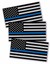 thumbnail 1 - 3x Support Police USA Flag Blue Line 2nd Amendment 2A Sticker Decal Lives Matter