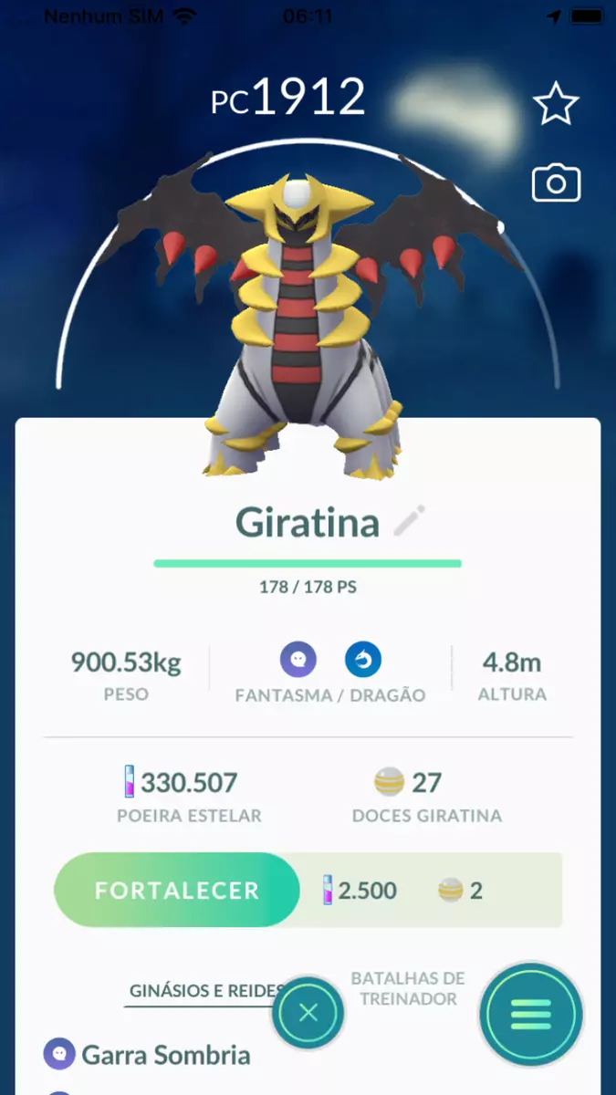 Shiny Giratina Origin Form Pokemon Trade Go LV20 Registered / 30