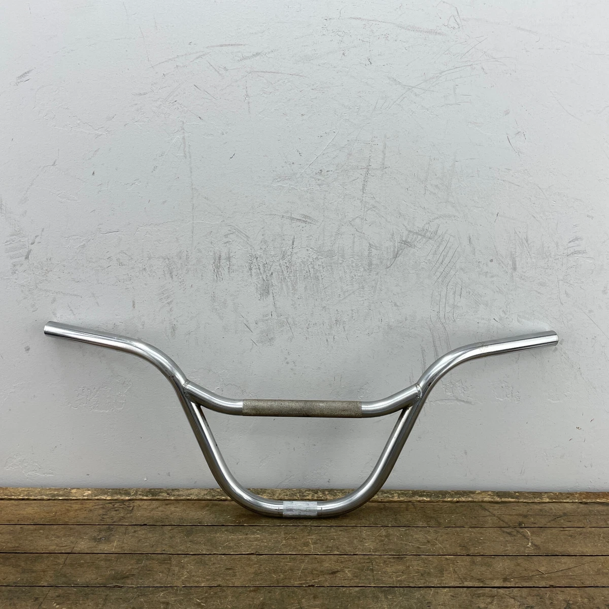 Guidon BMX Vintage CW – Années 80, Old School, Chrome, Original USA