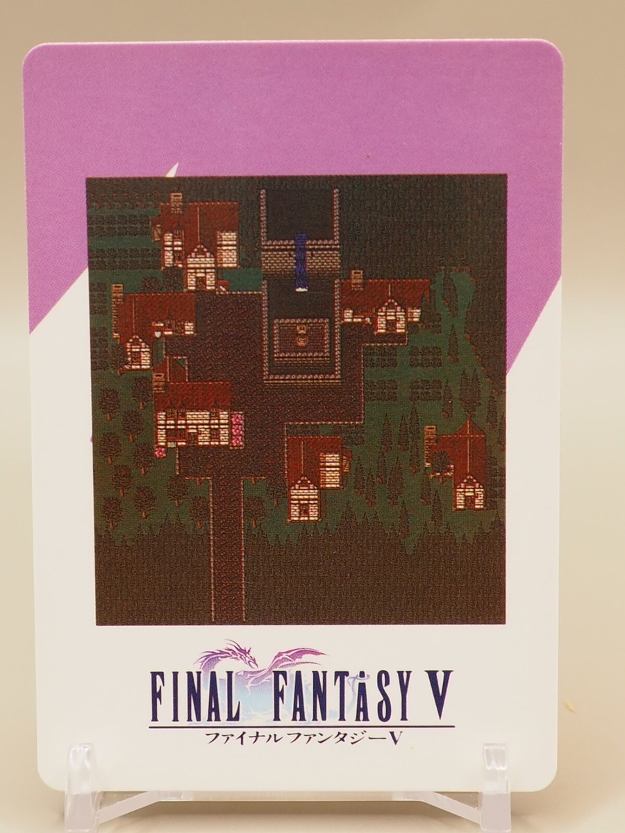 Town crescent Final Fantasy V No.136 collection of cards
