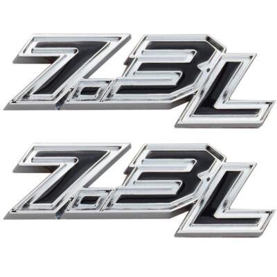 2x 7.3L Emblems 3D Turbo Diesel Side Badge Nameplate Logo