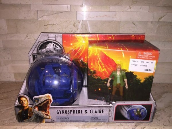 jurassic world gyrosphere toy