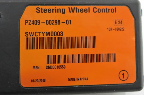 PZ4090029801 Toyota Rav4 Genuine RHD Steering Wheel Control Module Unit - Picture 7 of 9