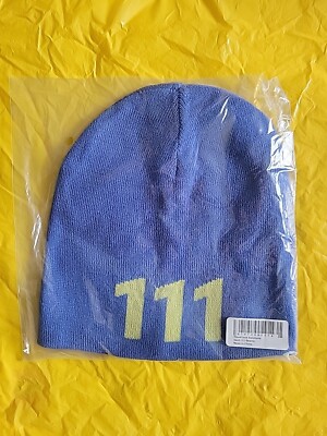 Bethesda Softworks Fallout Vault 111 Beanie ThinkGeek Solutions 2015 Retired!