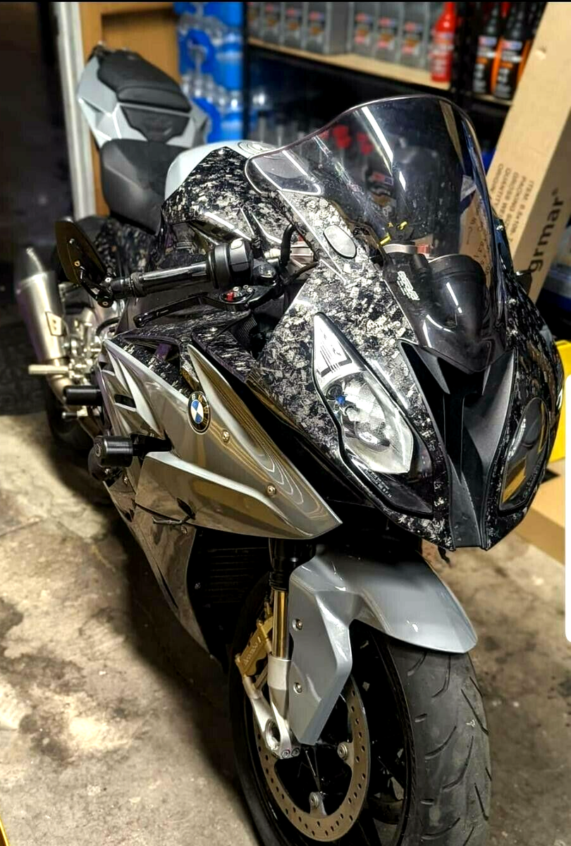 2015-2016-2017-2018 BMW S1000RR FORGED CARBON FIBER GAS TANK COVER