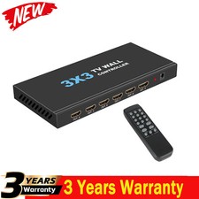 NK-330 4K HDMI-compatible 3X3 Video Splicer Video Processor TV Wall Controller