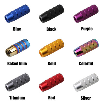 Car universal modified shift knob colorful aluminum alloy with screw converter
