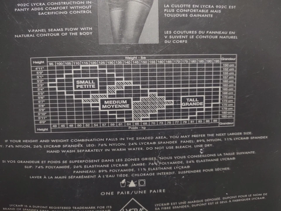 2 Donna Karen Comfort Toners True Matte Veritable Pantyhose Navy Medium Charcoal - Image 4 of 4