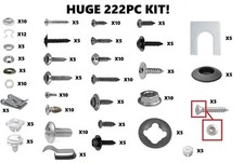 Huge 222pc Interiorexterior Hardware Kit For Old Classic Cartruckwagon Etc