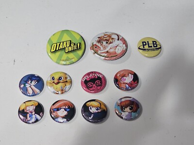 Anime Button Pin Lot Grim Tales From Down Below Snafu Comics Assorted 