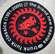 Heavies Trunk Funk Classics Rhino Classics DJ Record Slipmat Slip Mat Promo RARE