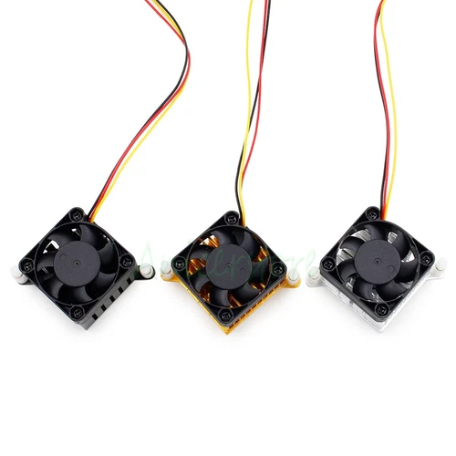 Aluminium Heatsink Fin Cooler w/ 40mm 12V Fan For PC Northbridge Chipset Cooling