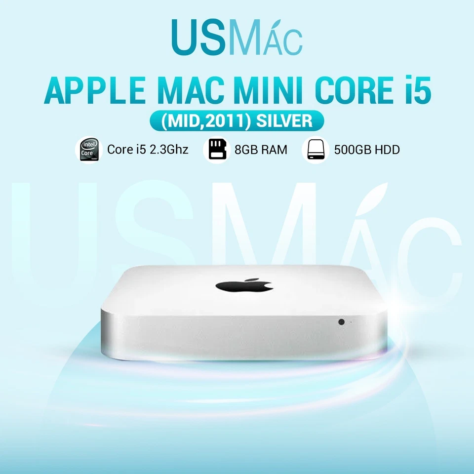 Apple Mac mini Core i5 2.3Ghz 8GB 500GB A1347 (Mid,2011) A Grade 6 M WARRANTY - Image 3 of 4