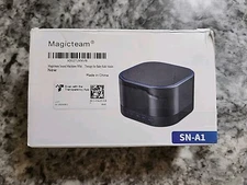 OPEN BOX Magicteam USBC White Noise Sound Machine, 20 Sounds, Model SN-A1, Black