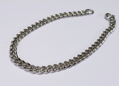 Vintage Signed 4.3mm Delicate Cuban Link 925 Silver Bracelet 7" Length 7.9g - Picture 3 of 11