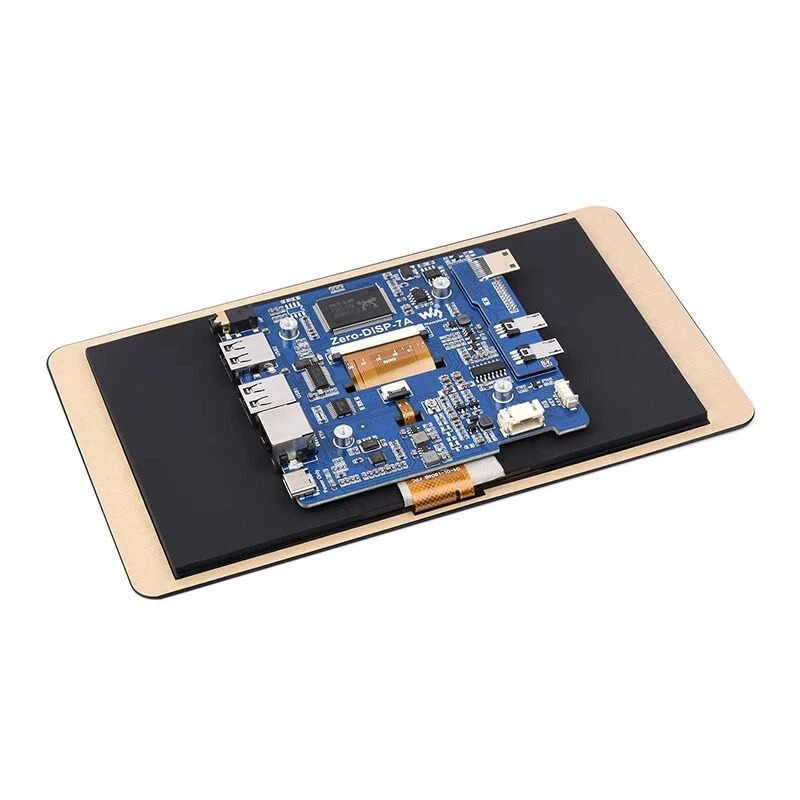 7 inch 1024x600 Touch Screen LCD Display for Raspberry Pi Zero 2 W WH Monitor - Image 3 of 4