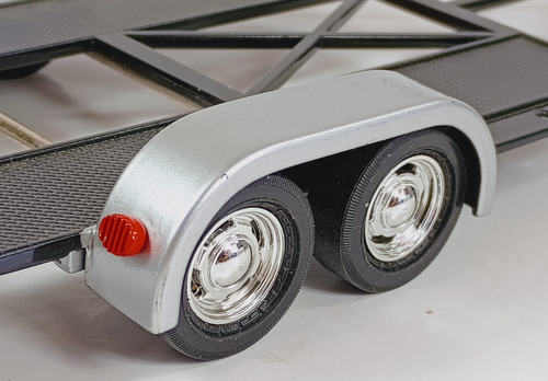 GMP Flat Deck Four Wheel Diecast Trailer 1:24 Scale. No Accessories. - Picture 6 of 8
