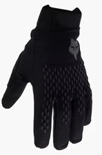 Fox Racing Defend Pro Mens Winter MTB Mountain Bike Gloves Black  LARGE  NEW