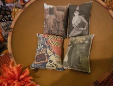 Primitive/Vintage/Halloween Ornies/Bowl Fillers/ Cupboard Tucks Set of 4-Set # 1