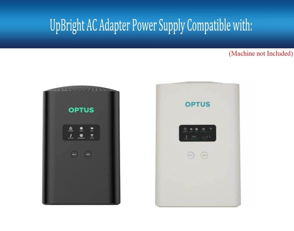 AC Adapter For Optus Sagemcom Gateway Fast 5366 TN LTE Modem Wireless ...
