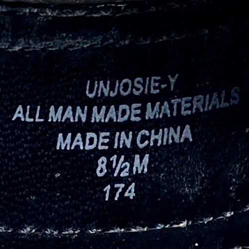 Unisa Wedge 8.5 Josie Black Cork Espadrille Heels - Picture 9 of 9