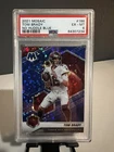 2021 Panini Mosaic - Tom Brady #186 Blue Mosaic Prizm 61/75 - PSA 6