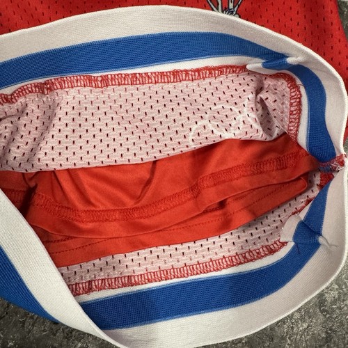 Looney Tunes Olympics Team USA Bugs Bunny Red Mesh Lined Athletic Shorts Sz S - Picture 5 of 8
