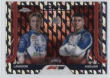 2025 Chrome Formula 1 Logofractor Edition F1 Duos Liam Lawson Isack Hadjar 13ql