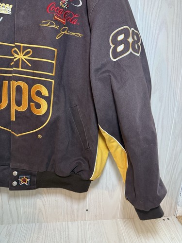 Vintage JH Designs Dale Jarrett #88 NASCAR UPS Racing Jacke Herren XXXL - Bild 7 von 9