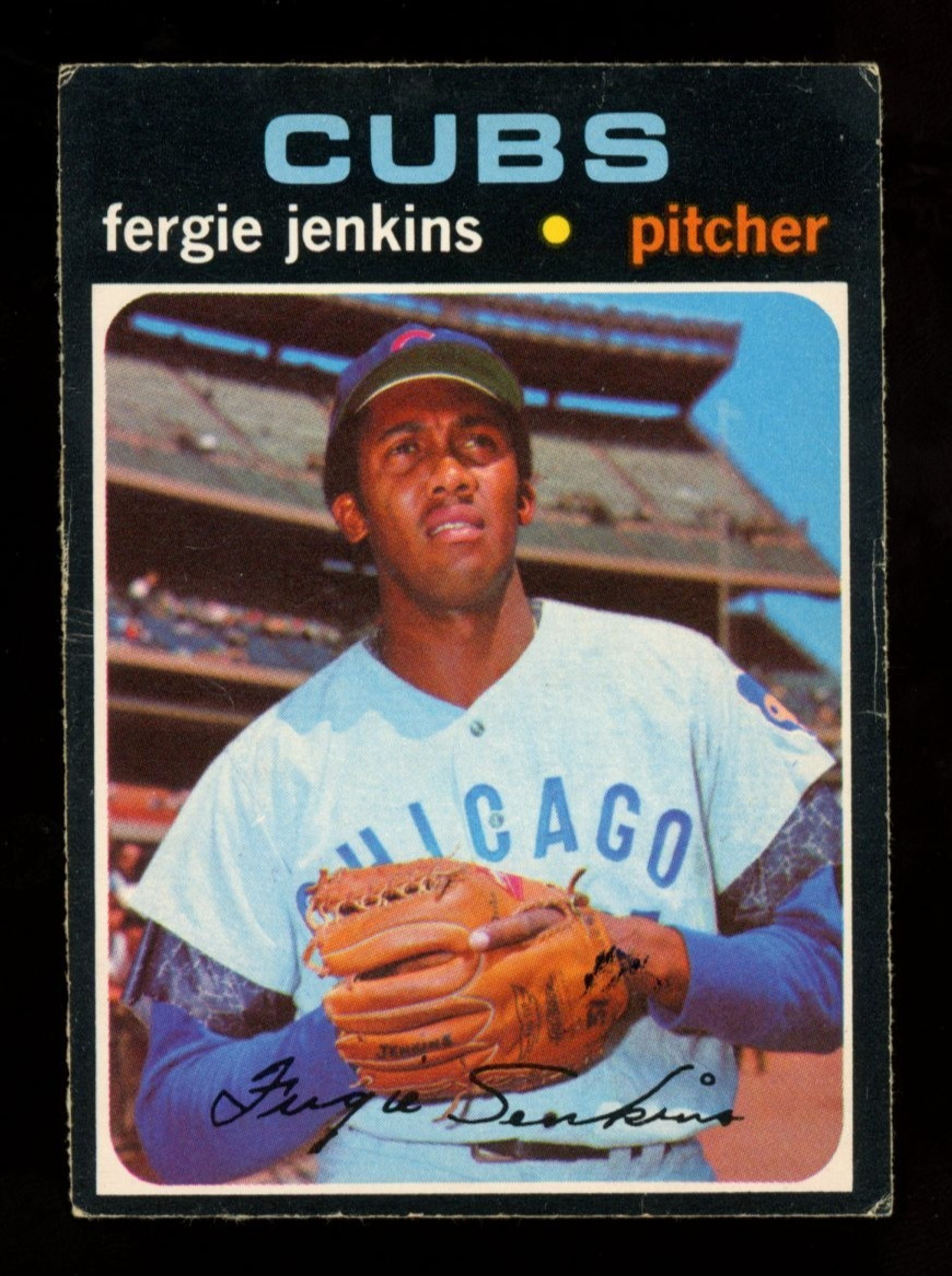 1971 TOPPS OPC O PEE CHEE BASEBALL #280 Fergie Jenkins HOF EX-NM CHICAGO CUBS