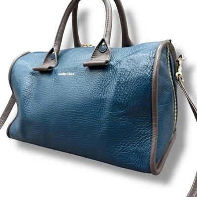 Chloe Sea Bike Roe 402 Mini Boston 2Way Leather Shoulder Bag Used