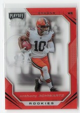 2021 PANINI CHRONICLES PLAYOFF MOMENTUM ANTHONY SCHWARTZ #PMR-25 RC BROWNS