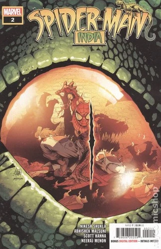 Spider-Man India #2A NM 2023 Stock Image