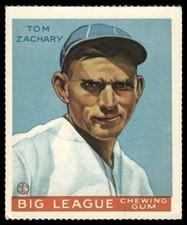 1977 Dover Publications Classic Baseball Cards Reprints #91 Tom Zachary