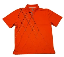 Champions Tour Pro Series Men's XL Orange Golf Polo Short Sleeve Knit Top