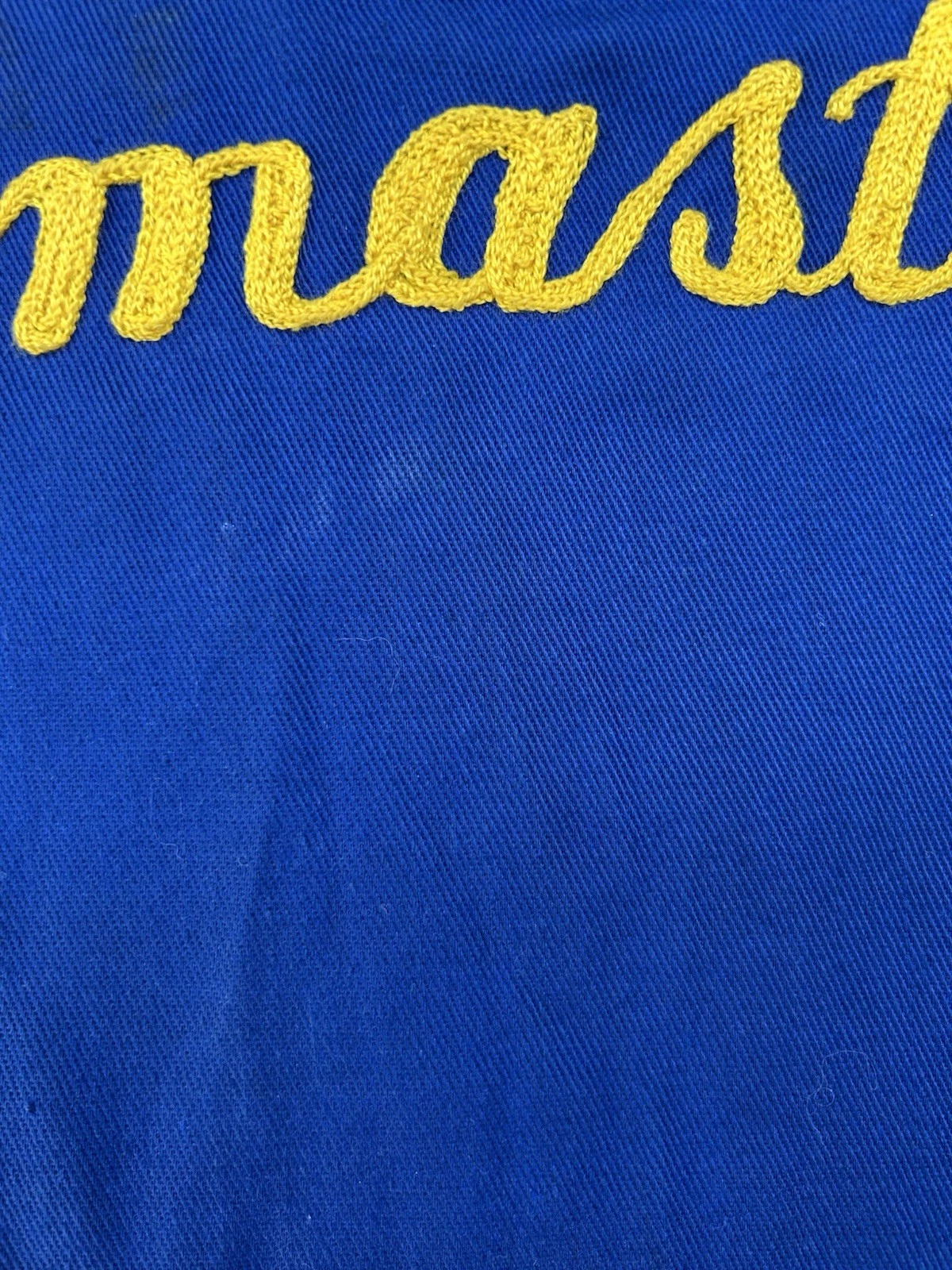 Vintage Late 70s East Atlanta Bassmaster Jacket w/ Chain Stitching and Patch - product detail image 8