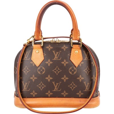 Louis Vuitton Monogram Canvas Alma BB Handbag Tasche