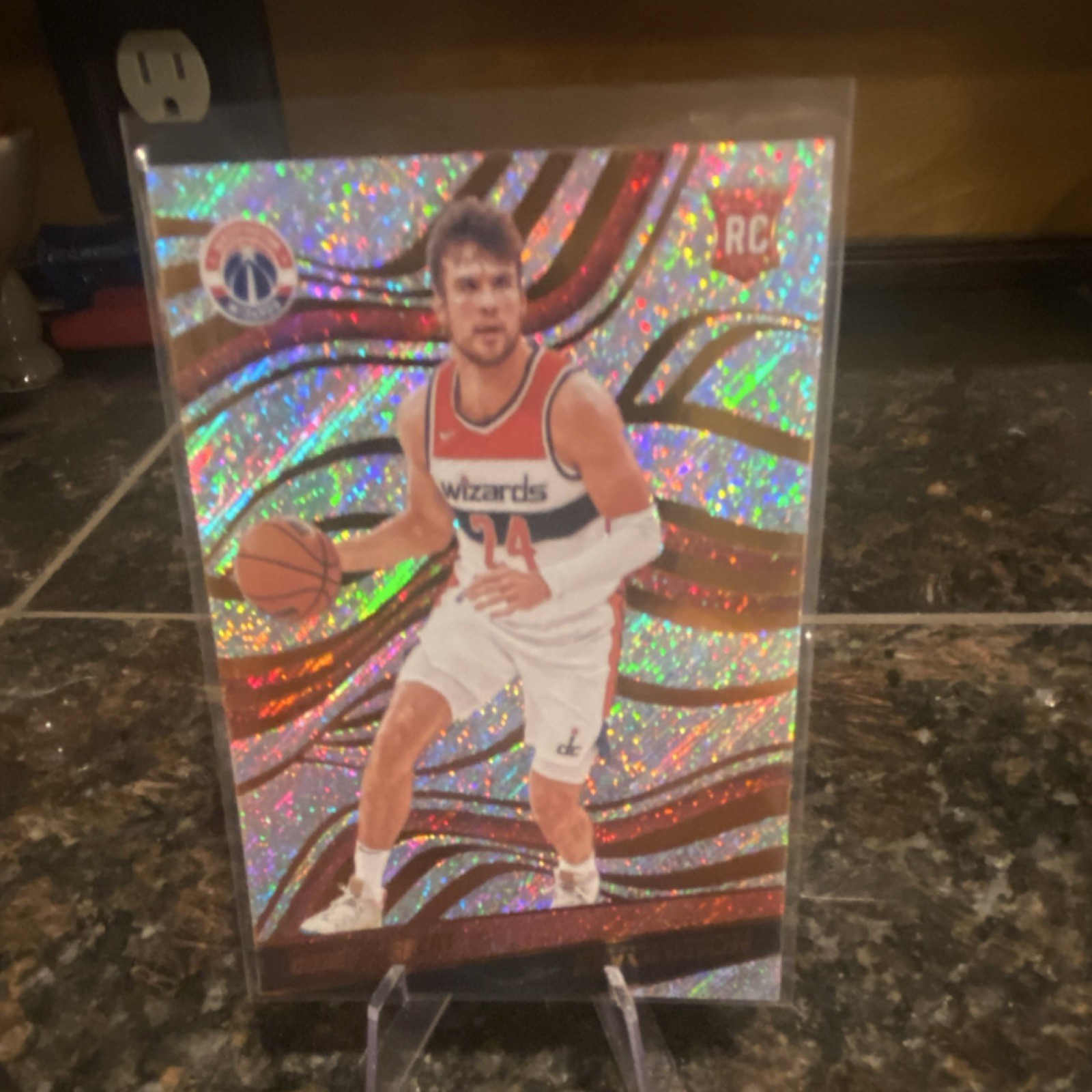 Panini 2021-22 Revolution Corey Kispert #136 Rookies Rookie Wizards Card