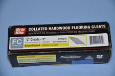Grip Rite GRFLN200 2” Collated Hardwood Flooring "L" Cleats   - 1000pcs