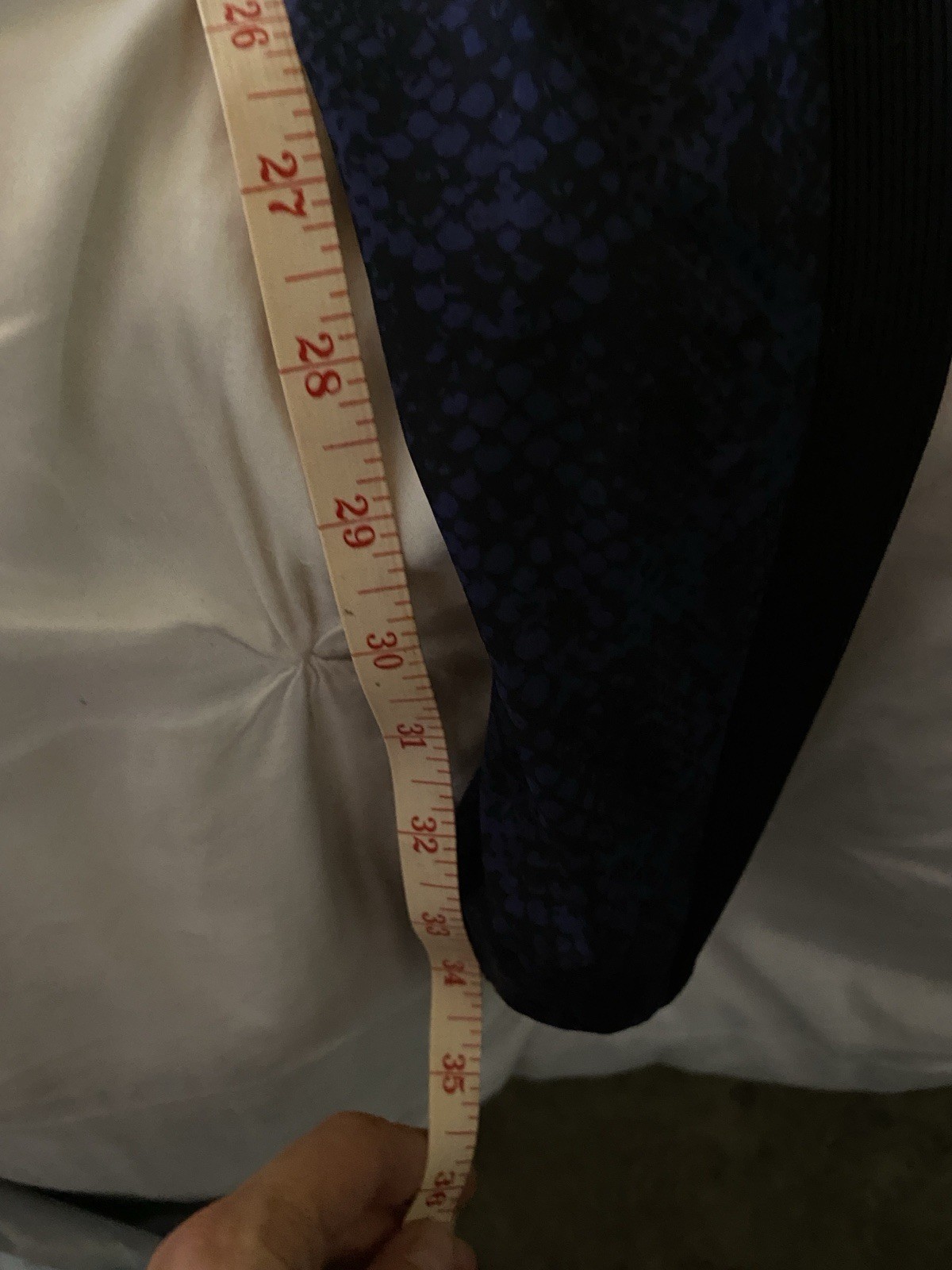 Athleta 2-pc Tracksuit Brooklyn Blue Python Bombe… - image 19