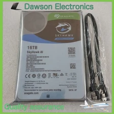 NEW ST16000VE002 Seagate Skyhawk Ai 16TB SATA 256mb 3.5 7200rpm Hard Drive