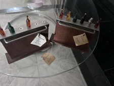 VTG Art Deco Harris Dunn Wonder Mini Bar Ware Martini Cocktail Picks Stick Set