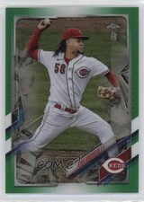 2021 Topps Chrome Ben Baller Edition Green Refractor 17/99 Luis Castillo #31 8k4