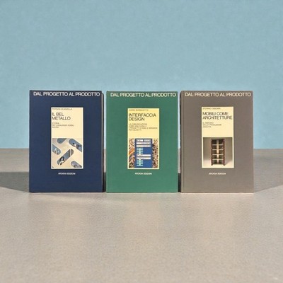 VOM PROJEKT ZUM PRODUKT 3 Bücher Design Alessi Olivetti Zanotta ARCADIA 1980